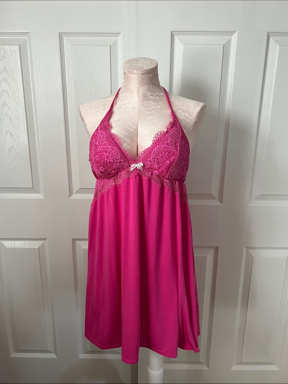 Victoria’s Secret Lace Halter Chemise